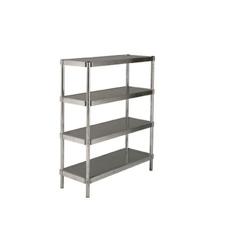Daphnes Dinnette N206060-4 Complete 4 Tier Shelving Units - 60 x 20 x 60 in. DA3145261