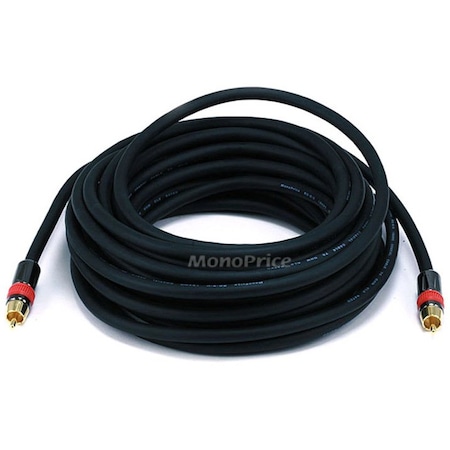Monoprice A/V Cable, RCA Coaxial M/M, CL2 rated, 35ft 3976