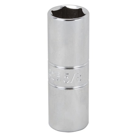 Vulcan Drive Socket, 5/8 in Socket, 1/2 in Drive, 6-Point, Chrome Vanadium Steel, Chrome MT6511836