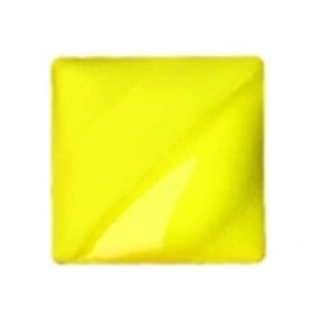 Amaco Velvet  Non-Toxic Semi-Translucent Underglaze- 1 Pint- Intense Yellow 407849