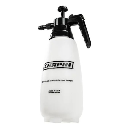 Chapin 1/2 gal Handheld Sprayer, Poly, Shower Nozzle Spray Pattern, Manual 10031