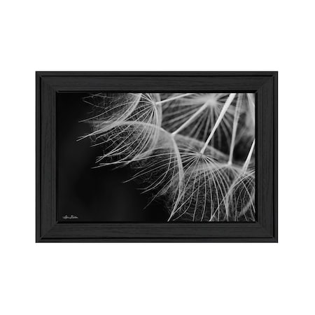 Homeroots Delicate Beauty Black Framed Print Wall Art 530162