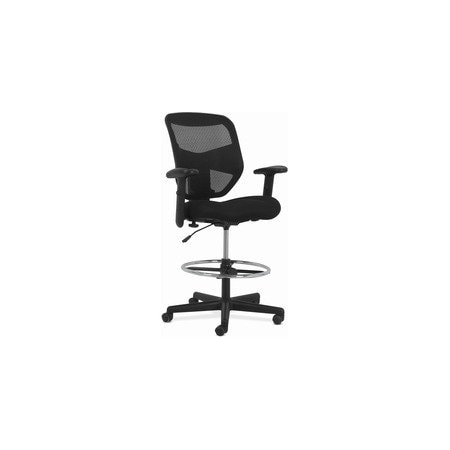 Hon Prominent Task Chair - Black Seat Color - Fabric Seat Material - Black Back Color - Mesh Back VL539MM10