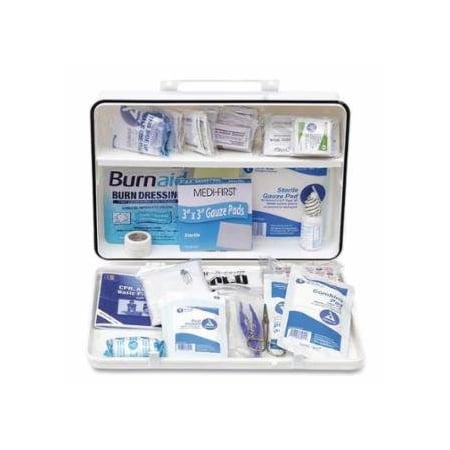 Medi-First First Aid Kit, 50 Person ANSI-A Kit, Plastic 899-768ANSI