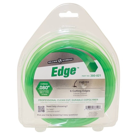 Stens Silver Streak Edge Trimmer Line Fits .080 1 Lb. Donut 380-821 380-821
