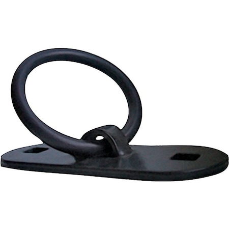 Multinautic Mooring Ring, Steel, Black, Powder-Coated, For: 15011 Cleat Bracket 15111