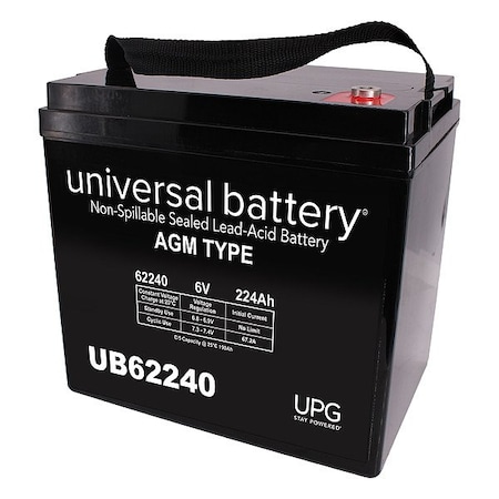 Upg 6V 224Ah M8, Battery 45974