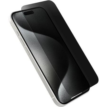 Otterbox Premium Pro Glass Antimicrobial Privacy Screen Protector For Apple Iphone 16 Pro Max, Clear 77-96223