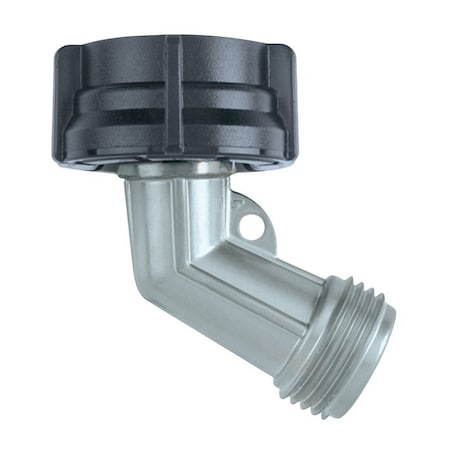 Gilmour Hose Connector, Die-Cast Zinc, Nickel, For: Garden Hose 801604-1001