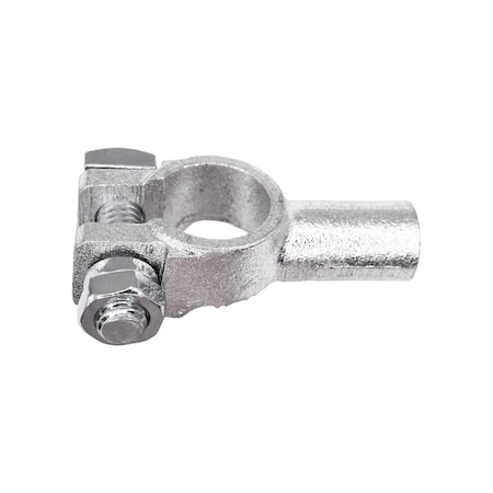 Auveco Solderless Battery Terminal Number 1 Awg Positive, 2PK 11362