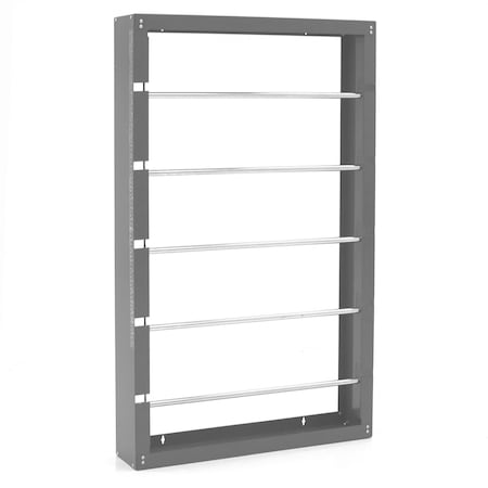 Durham Mfg Wire Spool Rack, 5 Rods, Wall Mountable 388-95