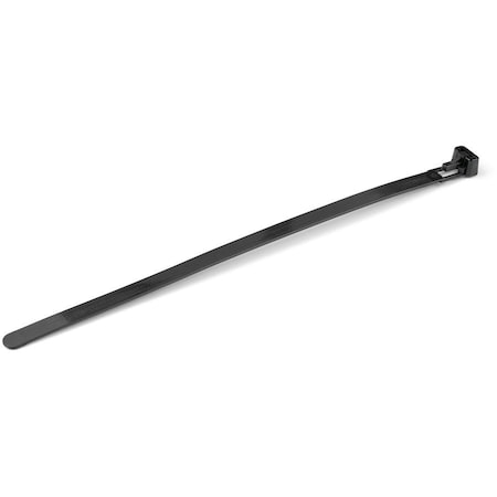 Startech.Com Cable Tie, 8 in L, 1-7/8 in Max Bundle Dia., Black, Nylon 6/6, 50 lb Strength CBMZTRB8BK