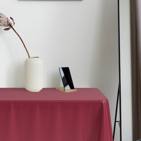 Smarty Had A Party 54 x 108 Burgundy Rectangular Disposable Plastic Tablecloths 96 Tablecloths, 96PK 813270-BR-CASE