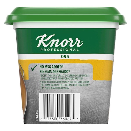 Knorr Professional 095 Low Sodium Vegetable Stock Base, 1 Pound, 12PK 3750076027