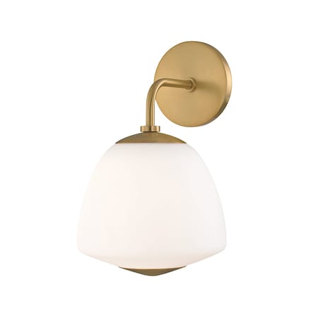 Mitzi Jane 1 Light Wall Sconce 4.75 In. Aged Brass H288101-AGB