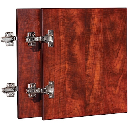 Lorell Door Kit for Hutch - 16.6" x 16" x 0.8" - Cherry - Essentials Series 59575