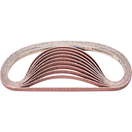 Pferd 3/4'' x 24'' Coated File Belt - Aluminum Oxide - 60 Grit 49078