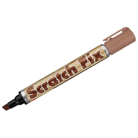 U-Mark Wood Stain Pen, Red Brown, PK 12 10614U