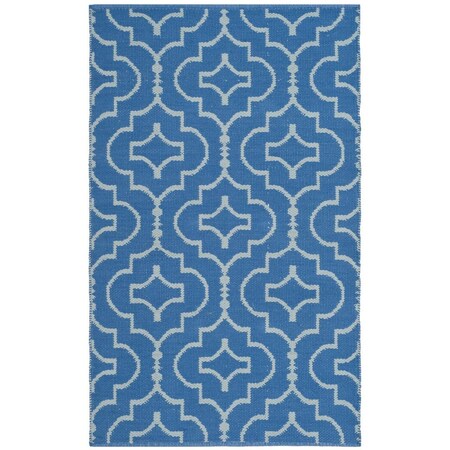 Safavieh Montauk Hand Woven Accent Area RugBlue & Ivory 2 ft. 6 in. x 4 ft. MTK722C-24