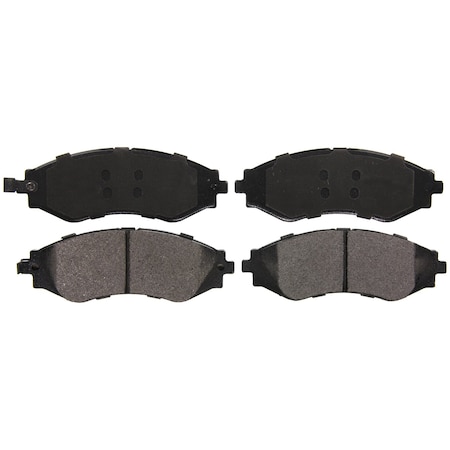 Wagner Brake QuickStop Front Disc Brake Pad Set Semi-Metallic,  ZX797