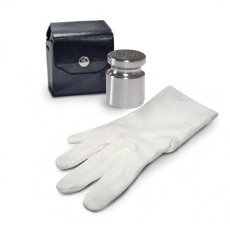 A&D 300g Screw-knob Calibration Weight with Certificate, Class I, Type II, Stainless Steel Polished AD-1700-300G-C