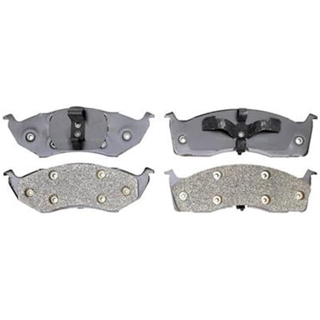 Rm Brakes SGD642M Brake Pad Set- Semi-Metallic R53-SGD642M