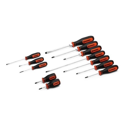 Crescent Screwdriver Set, 12Pc, Mixed, Dm CSDS12PCSET
