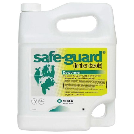 Merck Safe-Guard Suspension, Fenbendazole, 1 Gallon 019072