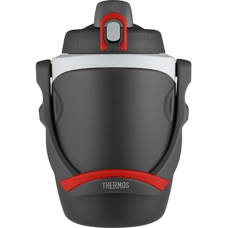 Thermos BPA-Free Hydration Bottle, 64 oz./1.9L, Black, Cold 12 Hrs FPG1901BK4