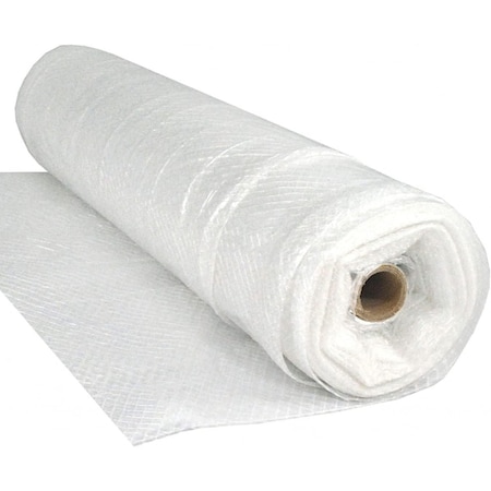 Farm Plastic Supply Dura Skrim String Reinforced Clear Plastic Sheeting, 6 Mil, 10' x 100' Z-6MilClearSkrim9002