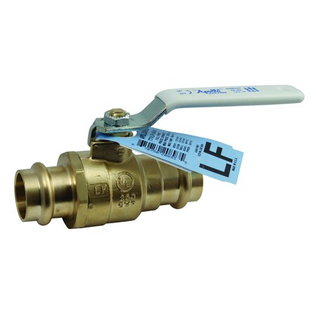 Apollo Valves BV, 1/2inPRESS, FP, FORG LF BRS, (2-1/4inEXT) 77VLF10304