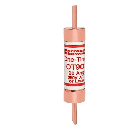 Mersen Fuse, 149.4 mm L, 250 V DC, 90 A OT90