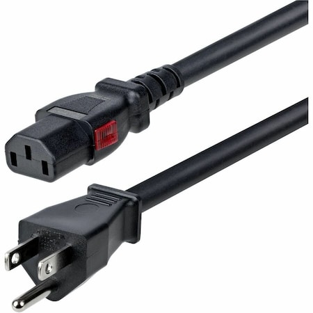Startech.Com 6.6ft Power Cord 5 15P to C13 6FT-LC15A-POWERCORD