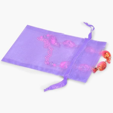 Nashville Wraps Lavender Organza Favor Bags, 5x7, 10PK B95211