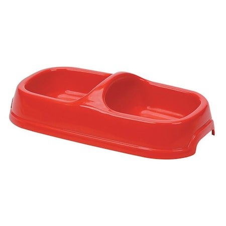 Boss Pet 00212h Med. Double Diner Pets-Plastic 00212H