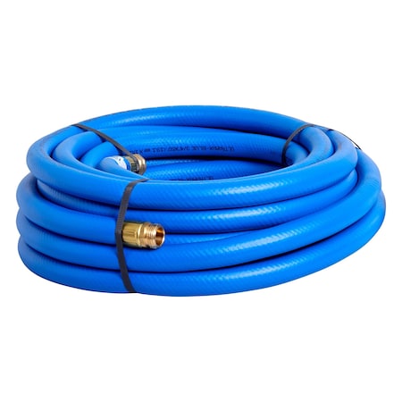 Underhill 3/4 in ID x 50 ft L Water Hose, TPE Tube, Blue H75-050B