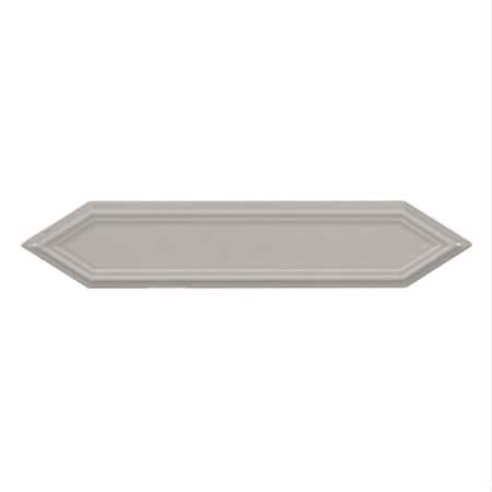 Andova Tiles Concerto-Malorum 2-in. x 8-in. Beveled Picket Glossy Ceramic Wall Tile, 60PK ANDCMAL1075