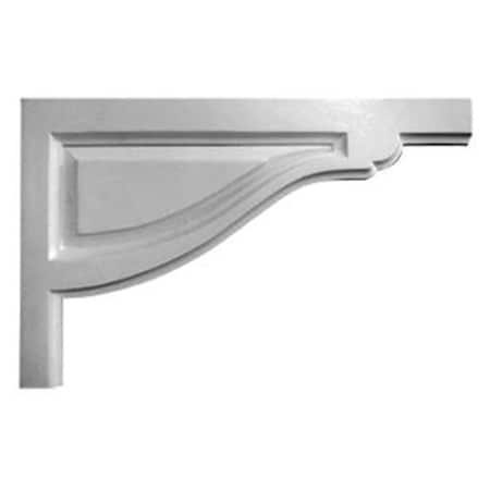 Dwellingdesigns 8 In. W X 5 In. H X .5 In. D Architectural Small Traditional Stair Bracket, Right DW289170