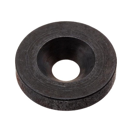 Zoro Select Countersunk Washer, Fits Bolt Size #6 , Steel Black Oxide Finish Z9979