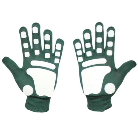Fan Hands Clap-Enhancing Gloves  Forest Green - Youth 999684