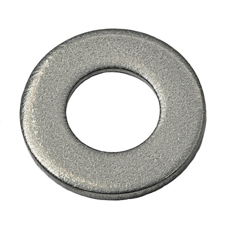 Zoro Select Flat Washer, For Screw Size 3/8 in , Titanium Plain Finish 0049006