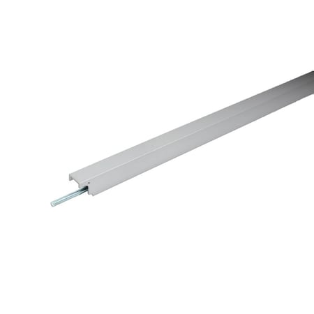 Pamex Extension Kit for 8' High Door for E8000 Series Satin Chrome Finish E8000V38KAL