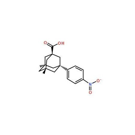 Ak Scientific 3-(4-Nitrophenyl)adamantane-1-carboxylic acid (100mg), CAS 7123-76-4 8572AE-100mg