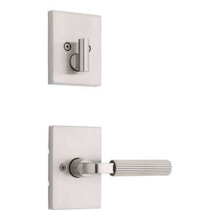 Kwikset Residential Handlesets Single Cylinder Reversible Satin Nickel 971MALRCT-15