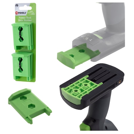 48 Tools Tool Holder, 2.5 in L, 18 V TH-FES-GRE-04