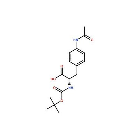 Ak Scientific Boc-L-Phe(4-NHAc)-OH (5g), CAS 114117-42-9 2355AA-5g