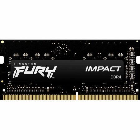 Kingston 16GB 3200MT/S DDR4 CL20 SODIMM KIT OF 2 FURY IMPACT RETAIL KF432S20IBK2/16R