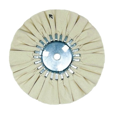 Renegade Products Usa Airway Buffing Wheels, 9 Inch, UBM, 5/8" Center Plate FAW9X3X5/8N4-20P80UBM