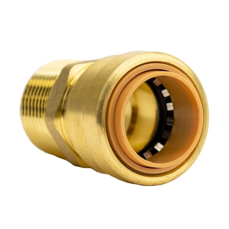 Zoro Select Male Adapter, Brass, Not Applicable LF822MR