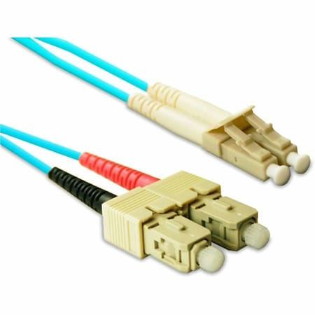 Enet Sc-Lc 5M Om4 50/125 Multimode Aqua SCLC-OM4-5M-ENC